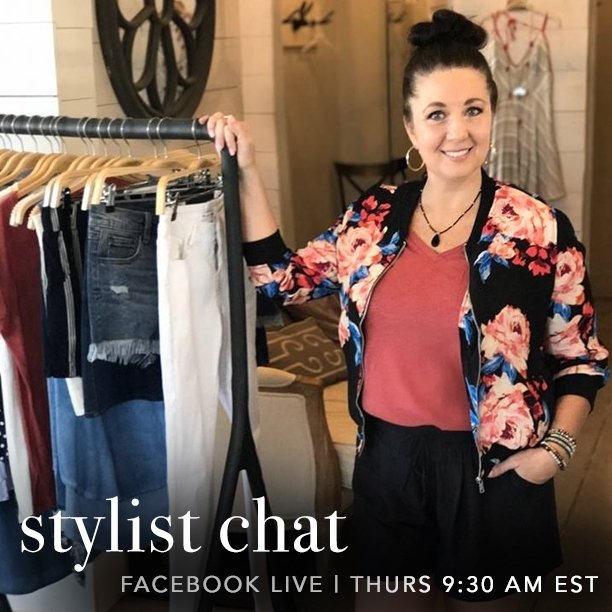 ShopEntourage's tweet photo. Tune in NOW on Facebook Live for this week's #StylistChat for styling tips & AMAZING GIVEAWAYS! https://t.co/tzITvvOtEI https://t.co/WxFubfPlv0