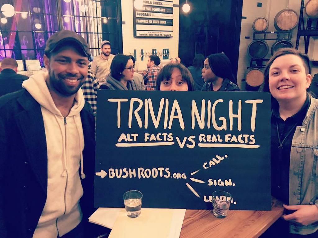 joditheyogi's tweet photo. Last nights event: Triva - Alt. Facts vs. Real Facts! Raising money for @sierraclub to help with the national elec… https://t.co/ng76QQ3RXK https://t.co/Mcki02e1zp