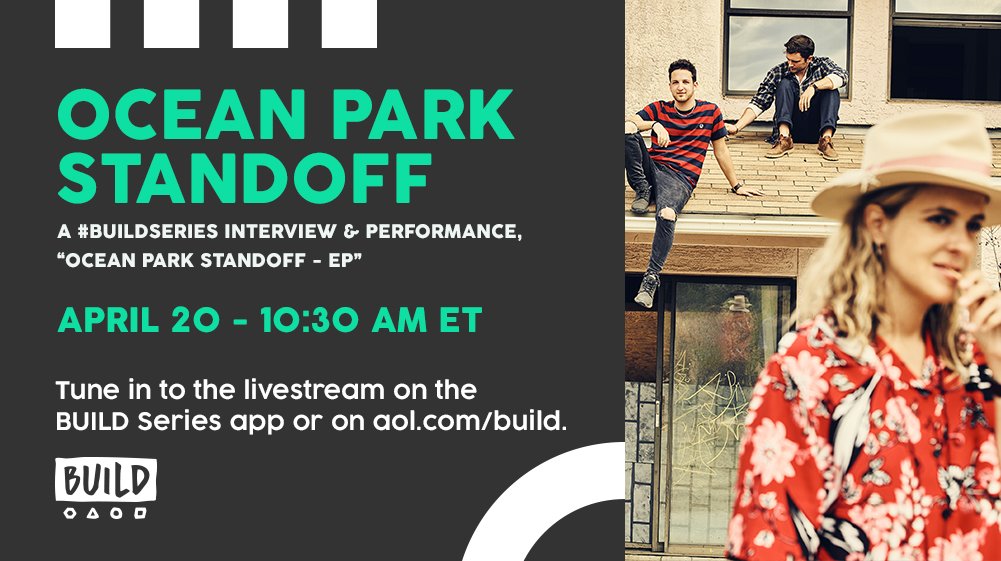 Tune in at 10:30AM ET for an interview &amp; live performance with <a href="/OPStandoff/">OPStandoff</a> on AOL.com/BUILD: