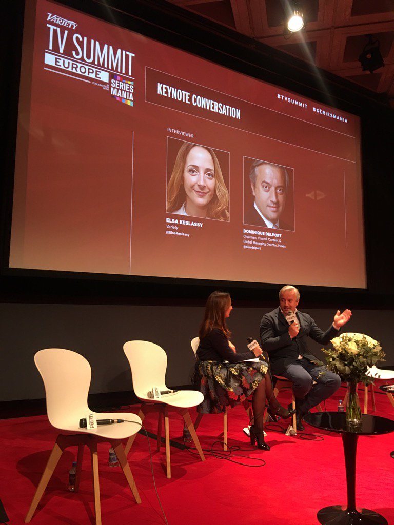 GillesGalud's tweet photo. SeriesMania@domdelport presenting @lestudioplus https://t.co/1LMHXckUiK