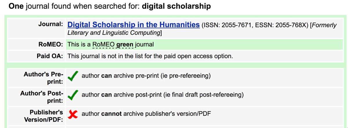 polisea's tweet photo. @bordalejo y digo yo... no bastaría con subir postprint a repositorio público al q GScholar te dará acceso directo
#digitalhumanities https://t.co/t7j06B9OuV