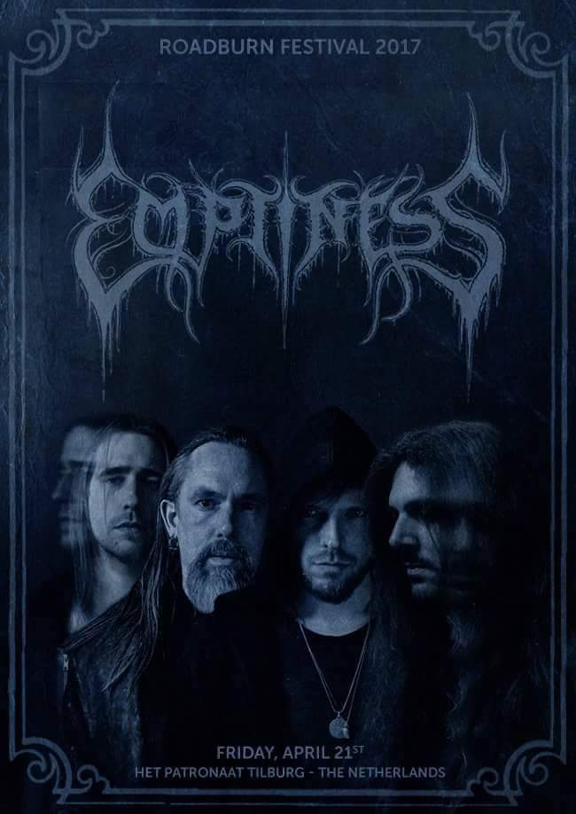 <a href="/Emptiness_band/">Emptiness</a> <a href="/roadburnfest/">Roadburn Festival</a> 
April21