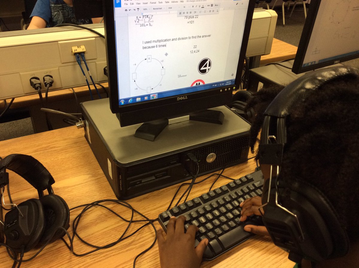 mssuppa's tweet photo. Grade 3s using #GAFE to show math thinking! @tdsb @Gracefield_PS @TDSB_Gracefield https://t.co/gaxTjsFKAR