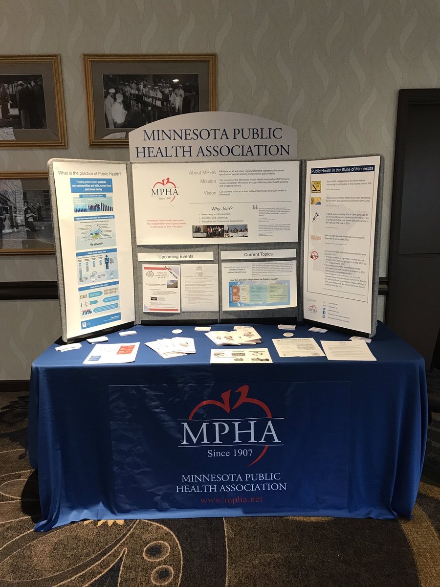 MNPublicHealth's tweet photo. It's just the start of another inspiring day at Minnesota Public Health Association's Annual Conference! #mpha17 https://t.co/DXKgN2Uowh