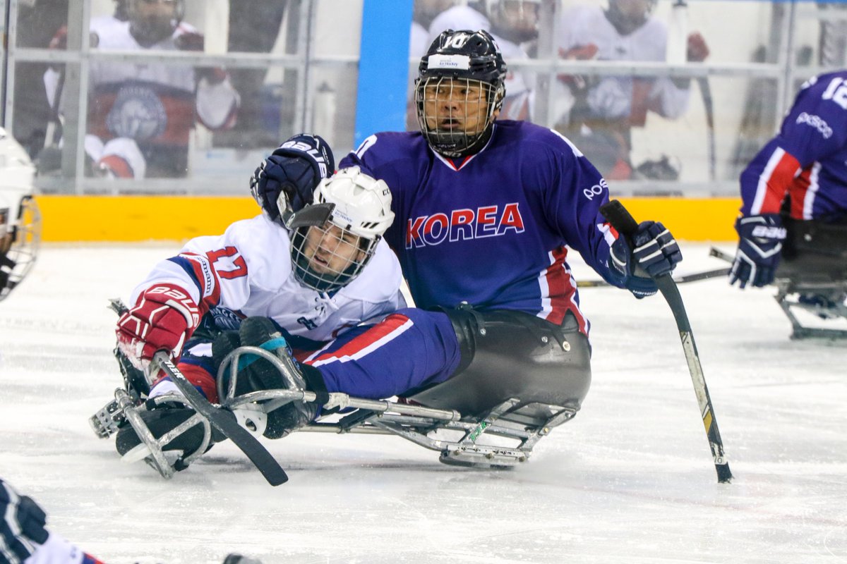 testevents_pc's tweet photo. <Result from the #ParaIceHockey bronze medal game>
🇰🇷 KOR 3 VS 2 NOR 🇳🇴
More photos from the match -> https://t.co/0g4Mywx1bf https://t.co/pSQXhbl5l3