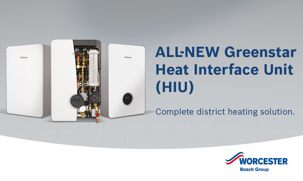 WorcesterBosch's tweet image. Together with @BoschHeating_UK, our new #HIU provides the perfect solution for district heating. Find out more here ow.ly/oqMv30aX3nj