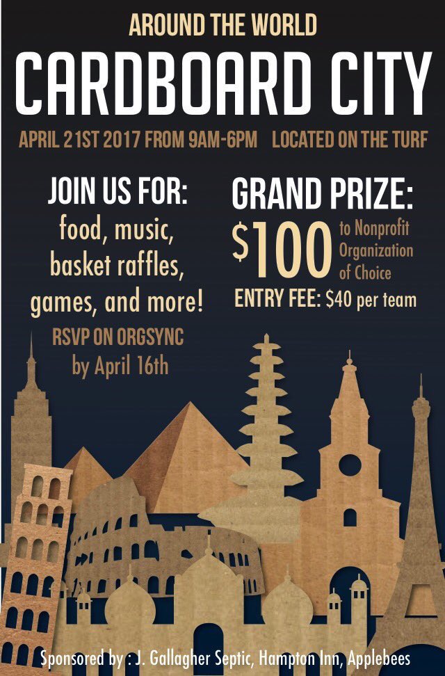 CaluH4H's tweet photo. Cardboard City is TOMORROW! 🏡 https://t.co/O79l8jdNIm
