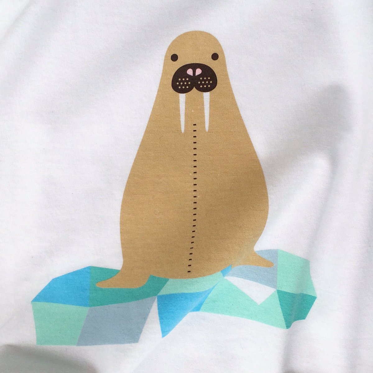 dickybirdtweets's tweet photo. Dicky Bird X Horniman Museum T-Shirt, featuring their famous overstuffed Victorian walrus sitting on an iceberg https://t.co/NHrjm9KrCr