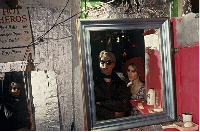 Happy birthday Edie Sedgwick
With Andy Warhol at the Factory, 1966
Photo: Herve Gloaguen 