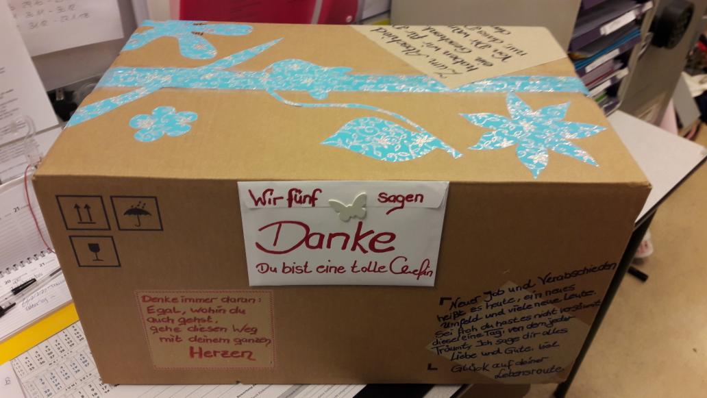 Mein letzter Tag im RingCenter....und mein tolles Team macht es mir so schwer! Ich danke euch für ein tolles Jahr!!!!