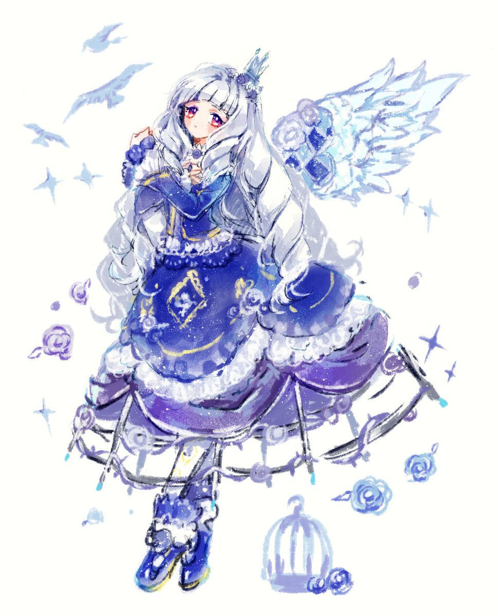 冥王星の翼 白銀リリィ #aikatsu #aikatsustars