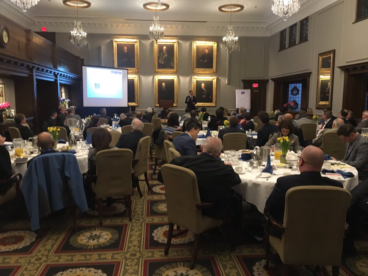 Great event on wealth transfer with Tom Deans at the National Club. <a href="/AdvocisToronto/">Advocis Toronto</a>