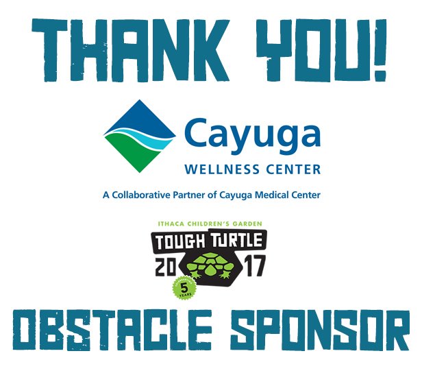 TheToughTurtle's tweet photo. Thank you to Obstacle Sponsor, @cayugamed! See you on race day! https://t.co/jSHNQ5oKDV