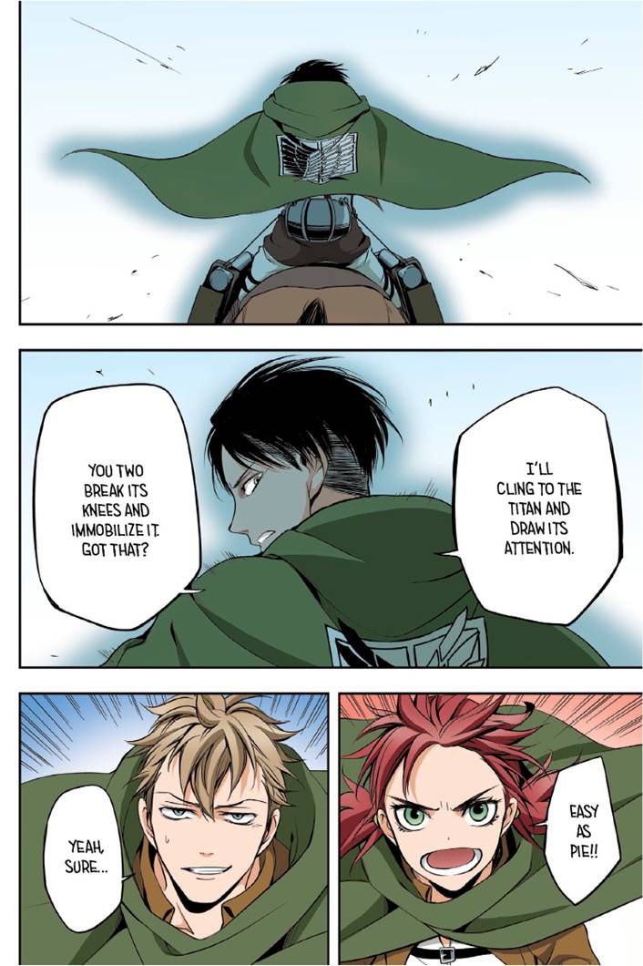 Kodansha Comics On Twitter Attack On Titan No Regrets Is Coming To You In Hardcover Full Color And Large Trim Size This Fall Pages Not Final Attackontitan Https T Co Awy9pyte2c