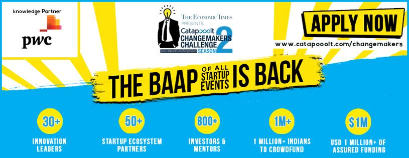 ChaturIdeas's tweet photo. We are just 1 day away from #Catapooolt #ChangemakersChallenge (Season2) happening at BHAU Institute, Pune!City co-organized by #ChaturIdeas https://t.co/qGjD9OTVmx