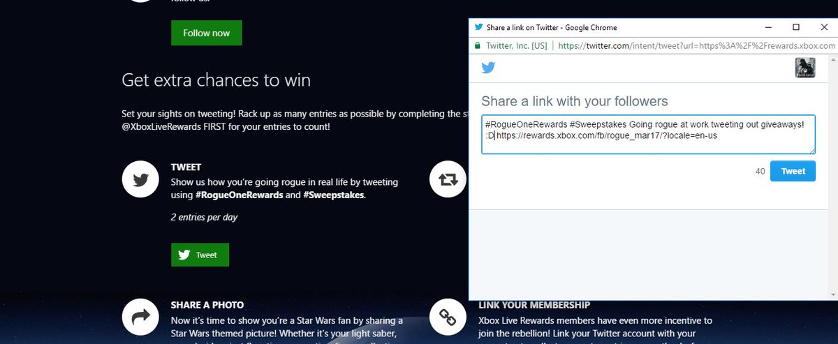iamSCDavis's tweet photo. #RogueOneRewards #Sweepstakes Going rogue at work tweeting out giveaways! :D https://t.co/GEzuYSNLg2 https://t.co/rAyLp4LVvf