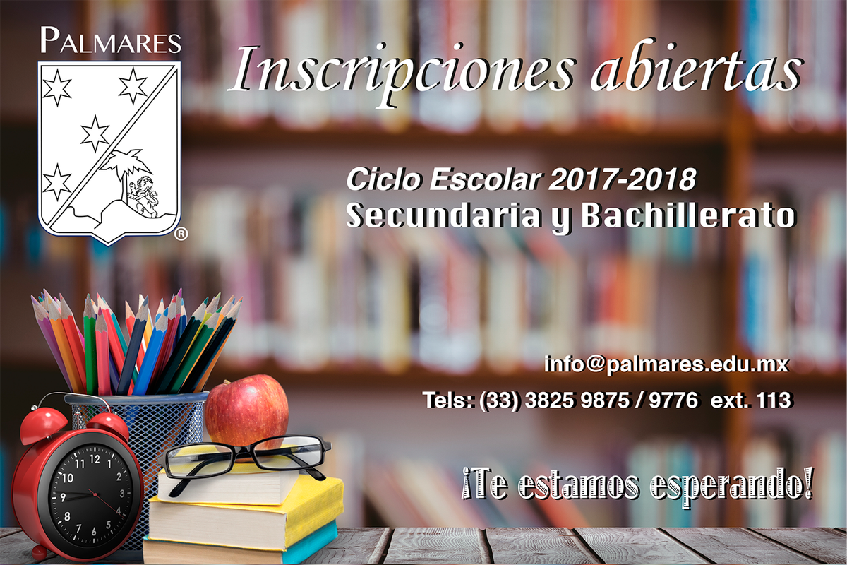 PalmaresEsc's tweet photo. ¡INSCRIBETE AHORA!

Descarga tu solicitud de admisión aquí https://t.co/RpHzC9JwPV  Y COMIENZA TU TRÁMITE YA!
#Palmares #yosoyPALMARES https://t.co/TkCXAwLvWa