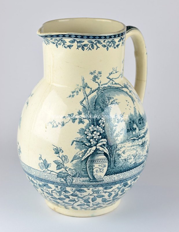 vetesnictvi's tweet photo. Krásný starožitný porcelánový džbán, kresba nepoškozena, dno popraskané, Anglický porcelán.

https://t.co/Q1GvYwuO06 https://t.co/FQeNs2q4Gj