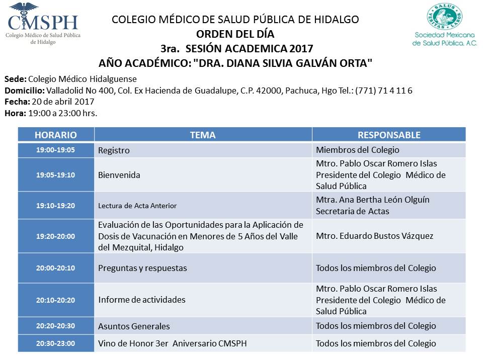 CMSPHoficial's tweet photo. Les compartimos el orden del dia de nuestra sesión de hoy del Colegio Médico. Los esperamos https://t.co/mb34DlZLZF