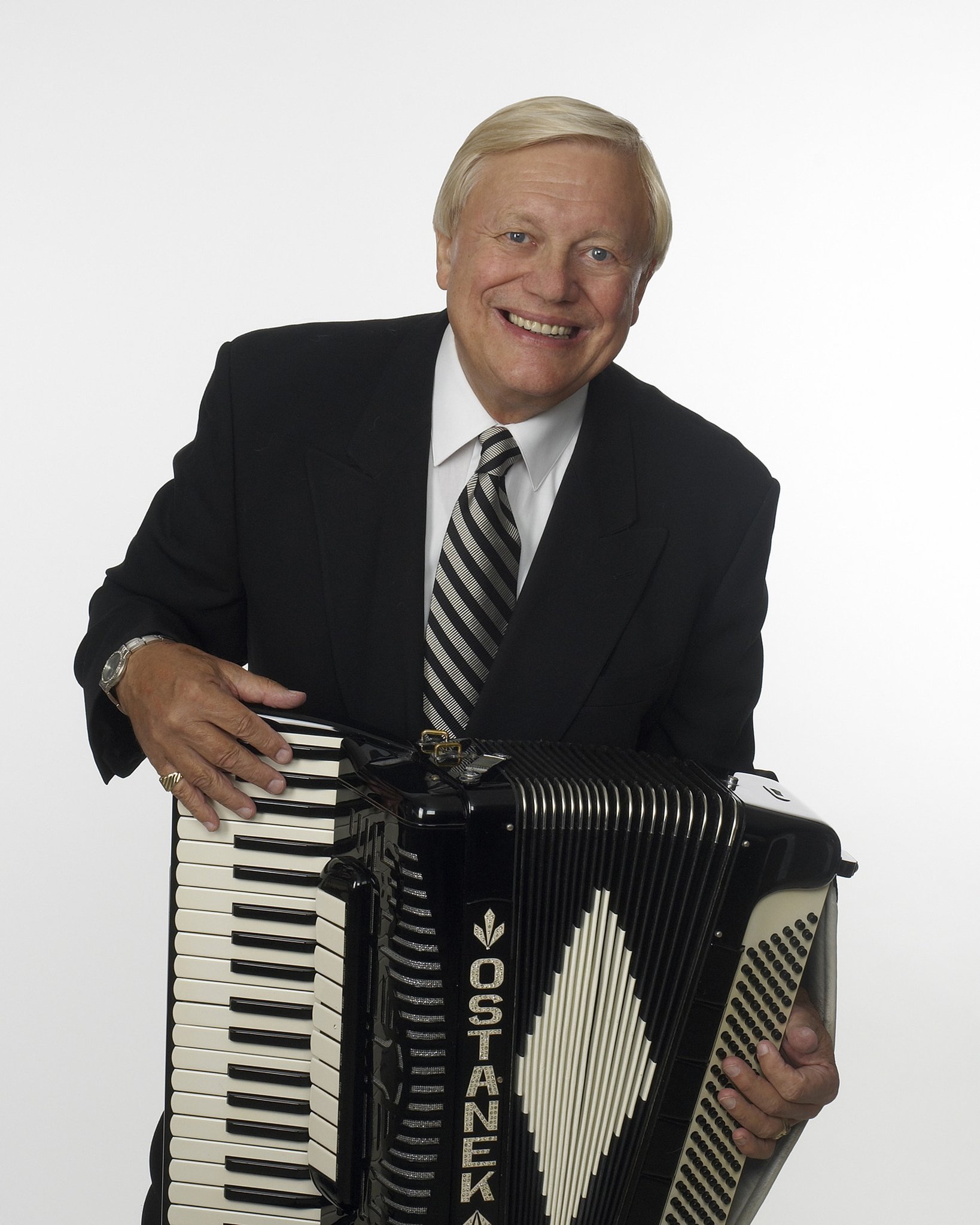 Happy 82nd birthday to \"Canada\s King of Polka\" Walter Ostanek. Let\s have a party! 
 