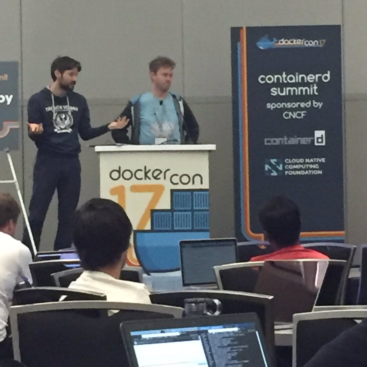 The Moby internals &amp; containerd Summit with <a href="/solomonstre/">Solomon Hykes</a> &amp; <a href="/justincormack/">Justin Cormack</a> #dockercon