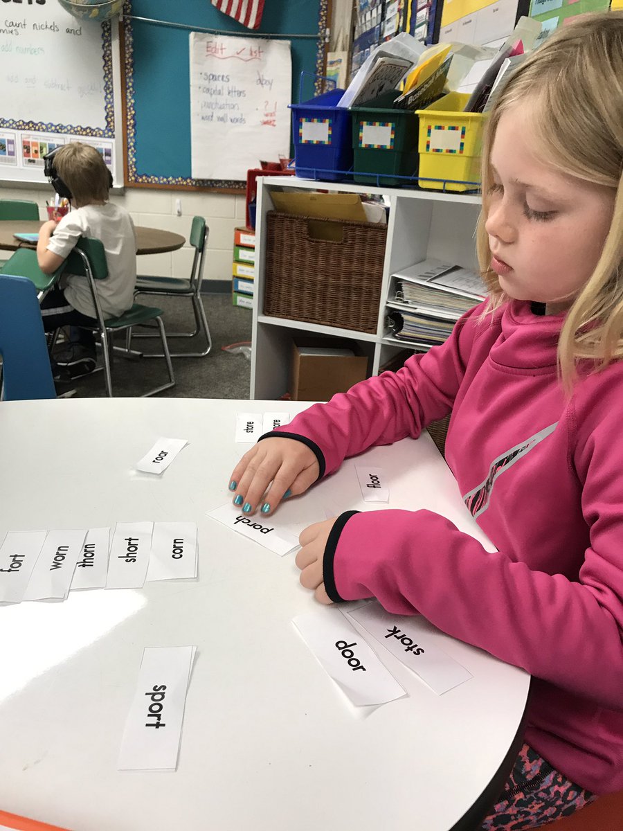 becca_droll's tweet photo. Speedy word sorts to practice our #phonics #mphawks https://t.co/ObwxGKhzJ6