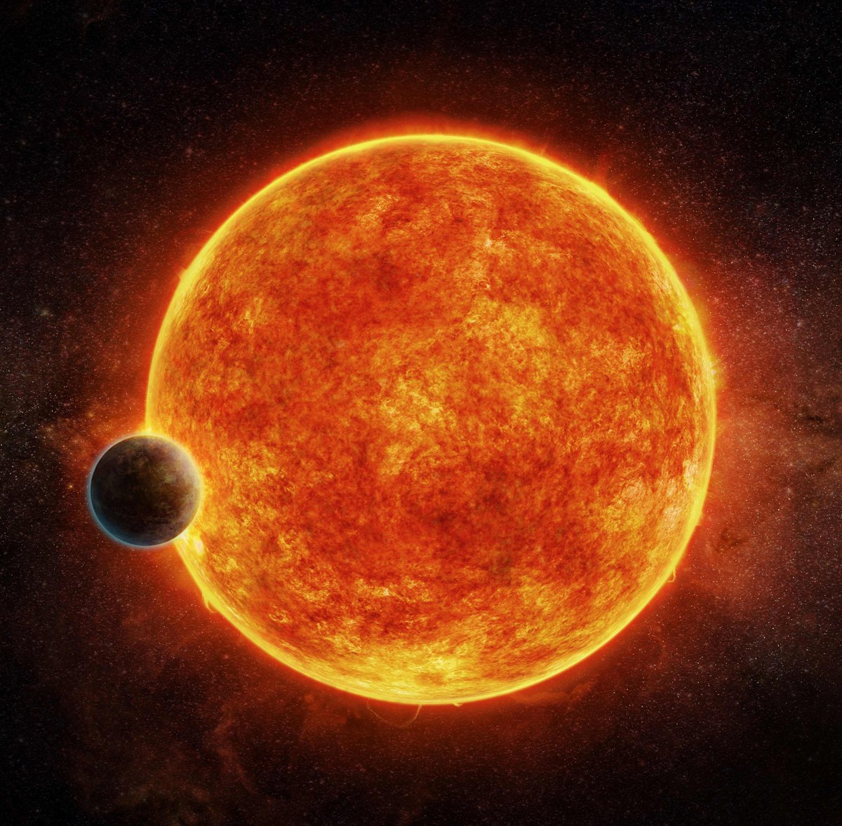 eluniversocom's tweet photo. Descubren nuevo exoplaneta rocoso como la Tierra ► https://t.co/lCFpqJDpQ1 https://t.co/OOU6dryzSa