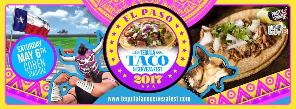 TTCFest's tweet photo. El Paso get your amigos ready for the 2nd annual Tequila, Taco, & Cerveza Fest at Cohen Stadium Sat May 6th! 🌮🌮🌮#TTCFest #tequila #ElPaso https://t.co/HZH9N7tcdZ