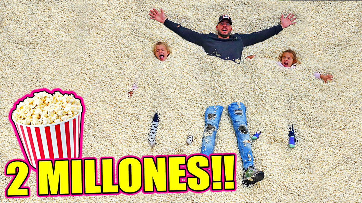 2 MILLONES DE PALOMITAS EN CAMA ÉLASTICA!! 🍿🍿
UNA LOCURA!!! 😱😱🤣
youtu.be/A0dqp6mYg70
 RT para mas videos de estos 😉