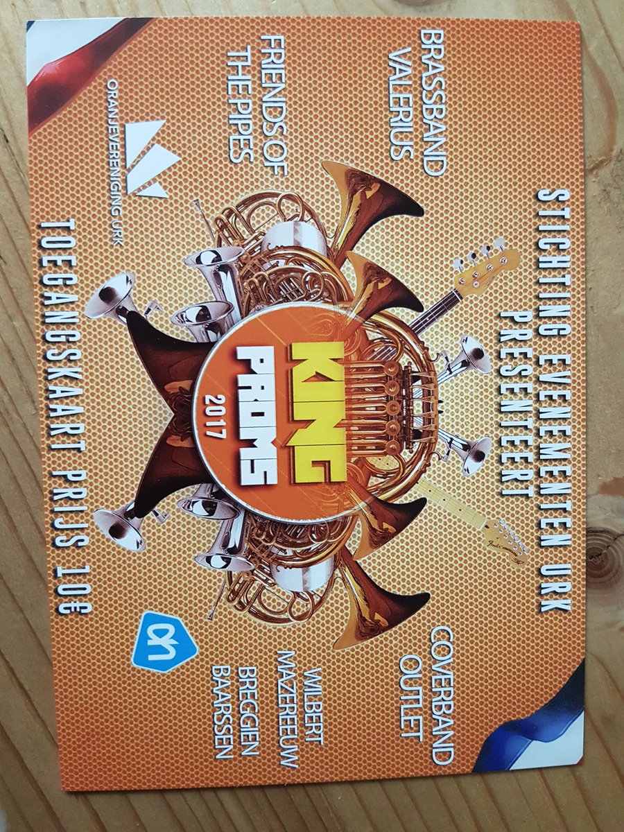 Er zijn nog kaarten te koop bij @DeCornerUrk .
Mis dit niet zaterdagavond in de feesttent op de haven👍