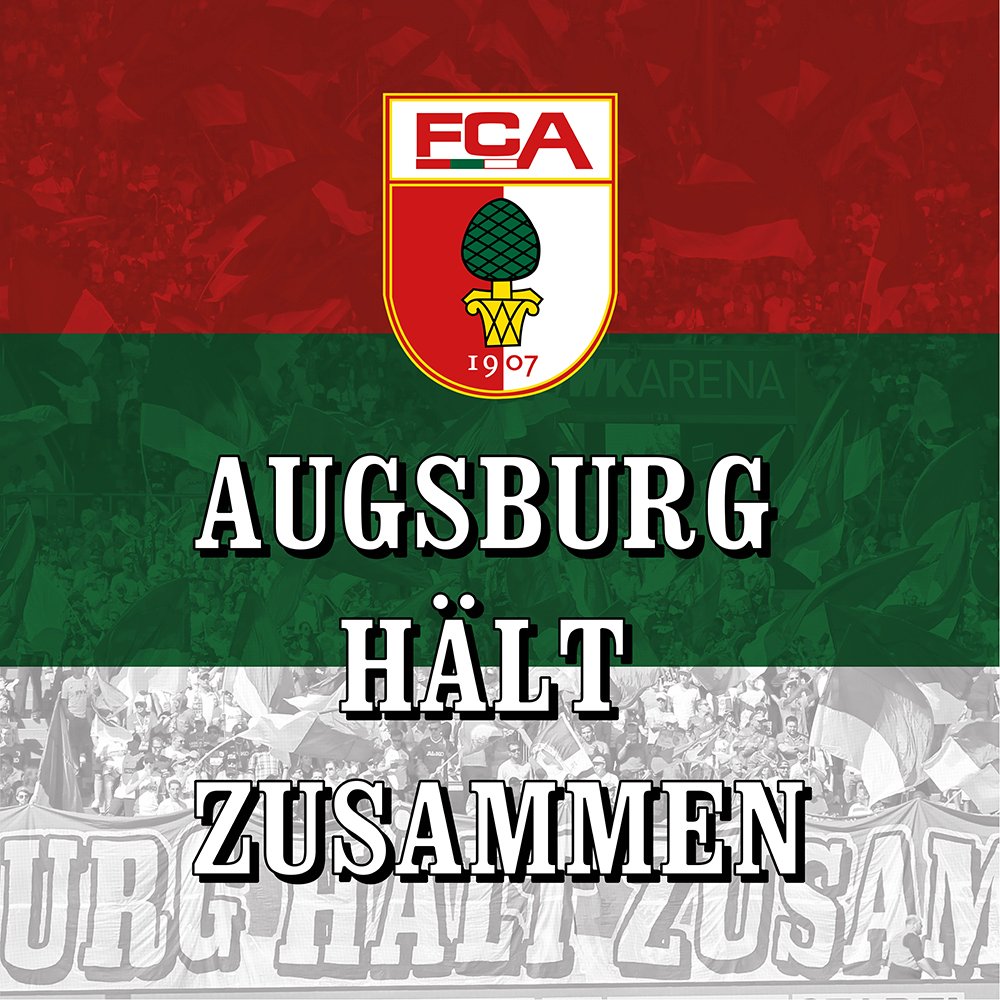 FCAugsburg's tweet photo. AUGSBURG HÄLT ZUSAMMEN! Der #FCA subventioniert Busse zum Auswärtsspiel @achtzehn99! Für 5 Euro nach Hoffenheim! 👉 https://t.co/MkkkJjhRJt https://t.co/5JJKYDBOuK