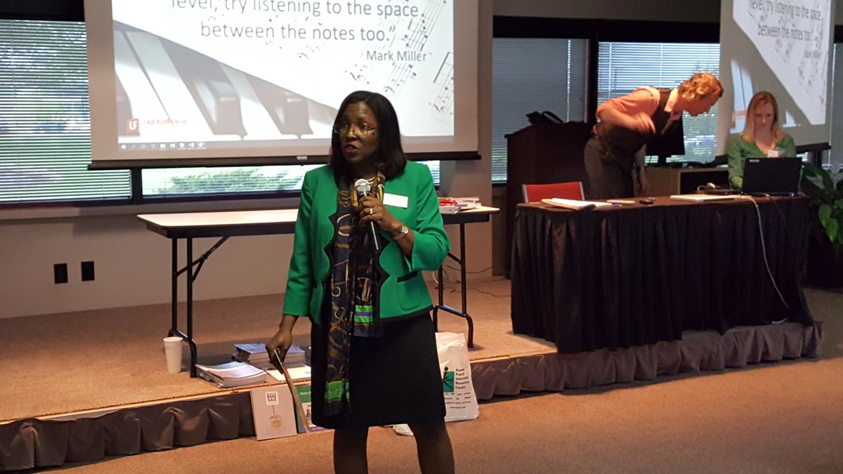 Dr. Tiffany Anderson, superintendent of Topeka USD 501, kicks off discussion about USD 501's early learning program. @TPS_501 #KansansCan