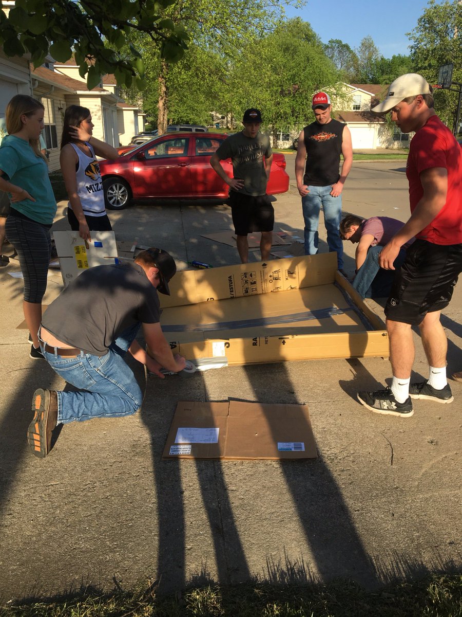 We would like to thank everyone who came and helped build our boat. We're excited to be apart of Float Your Boat for the Food Bank!