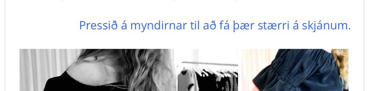 Pressa á tískubloggara að hætta þessu, strax. #málfræðitwitter