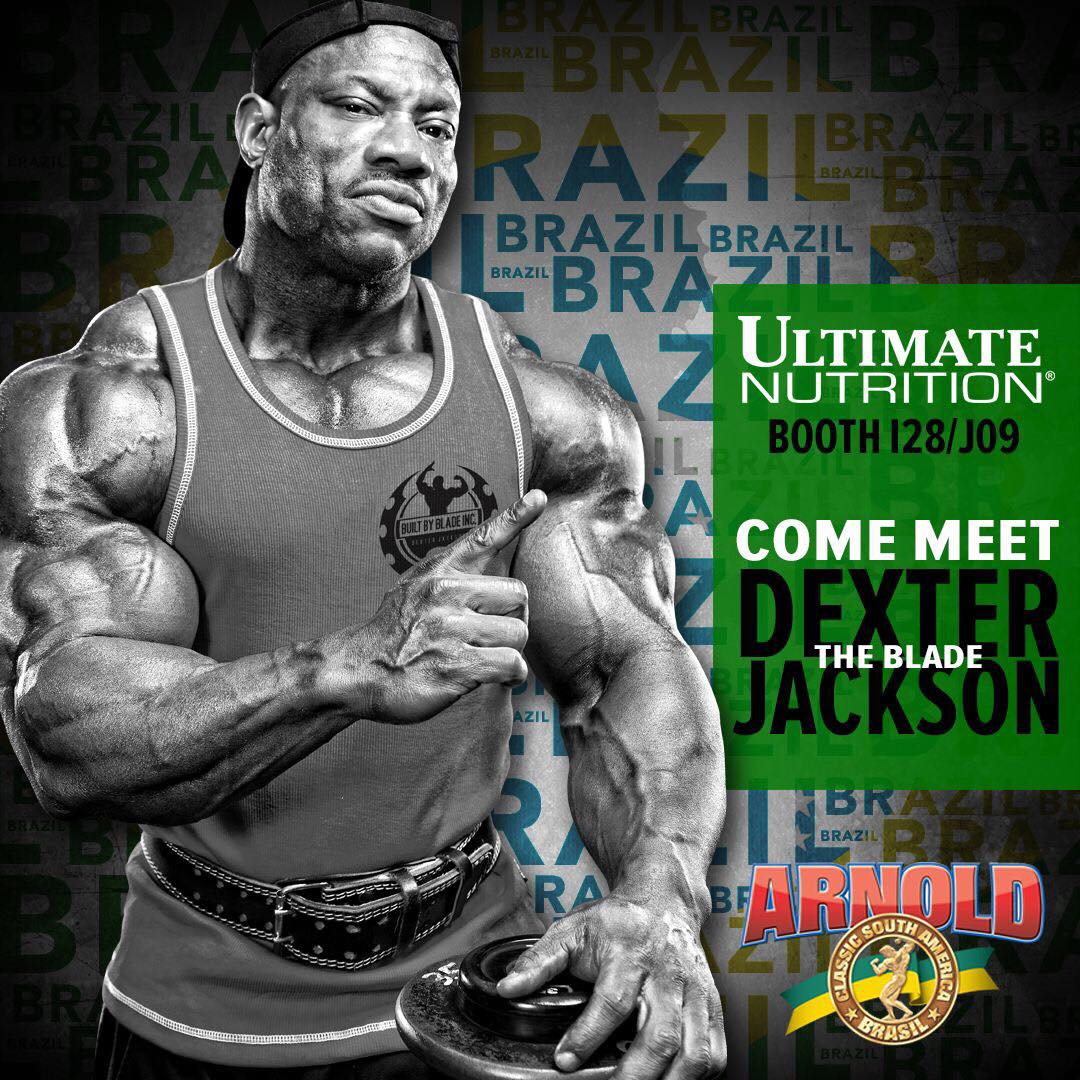 unutrition's tweet photo. Dexter will be at the @unutrition booth #I28/J09 at the 2017 @arnoldclassicsouthamerica Friday-Sunday!! https://t.co/27XiRxIdZU