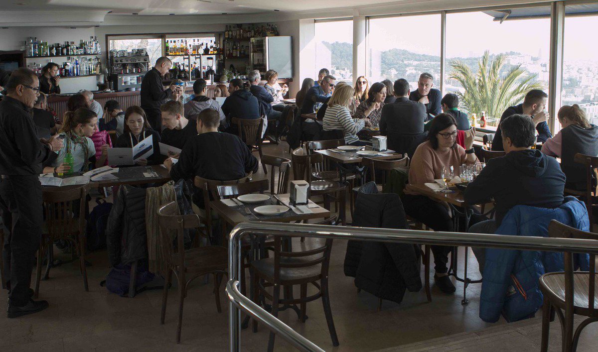 Un dia qualsevol al #Mirablau... #restaurant #barcelona #bar #food #drikns #tibidabo