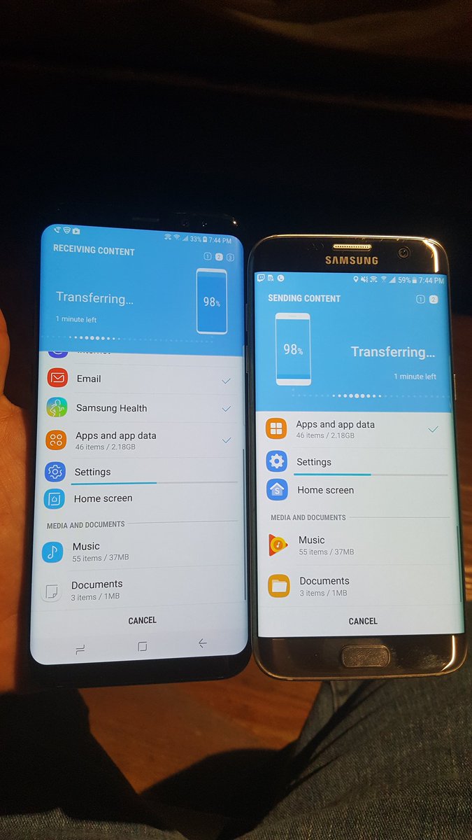 Giving up my Galaxy S7 Edge .

Yes finally got my hands on the Galaxy S8 Plus
I'm so excited.