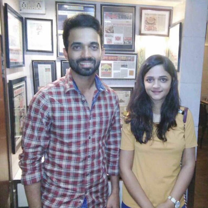 RadhikaRahaneFC's tweet photo. ❤❤
. 
. 
P.C. Ajinkya Radhika Love Birds (Instagram) https://t.co/x0fJHi2jAc
