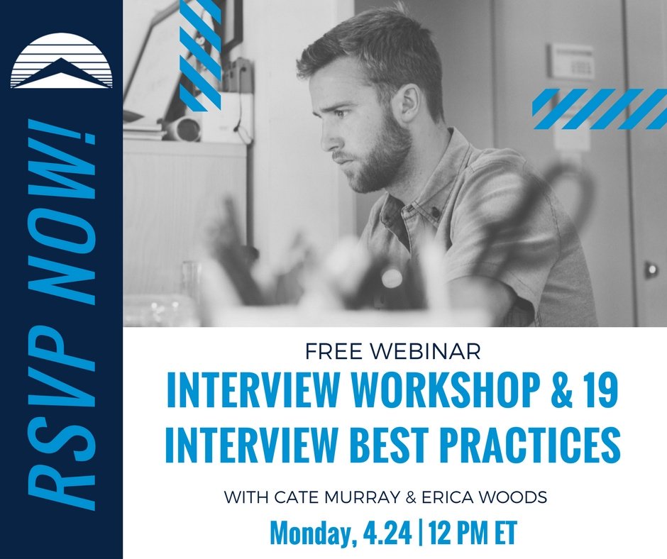 ApexSystems's tweet image. Join us on Monday for our #FREE #InterviewWorkshop with @ericawoodsgo & @murray_cate at 12PM! RSVP here- hubs.ly/H076W0J0!