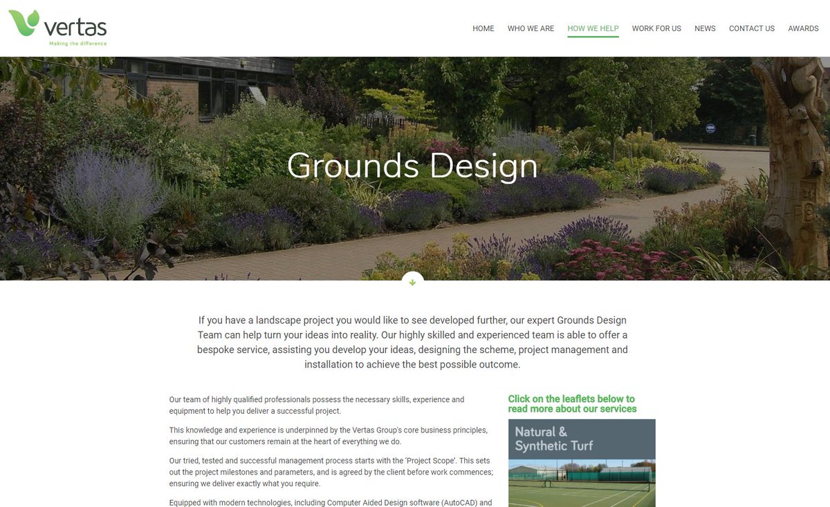 VertasGroup's tweet image. April&apos;s #VertasFocus is #GroundsDesign, an artistic &amp;amp; dedicated team creating external landscape masterpieces. Visit vertas.co.uk/services/groun…
