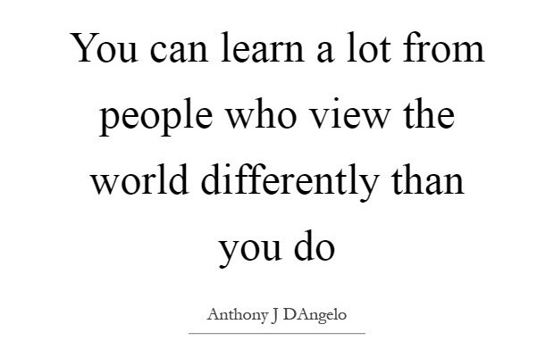 LeadToday's tweet image. Authentic leaders know they can learn a lot from those that think differently than they do.