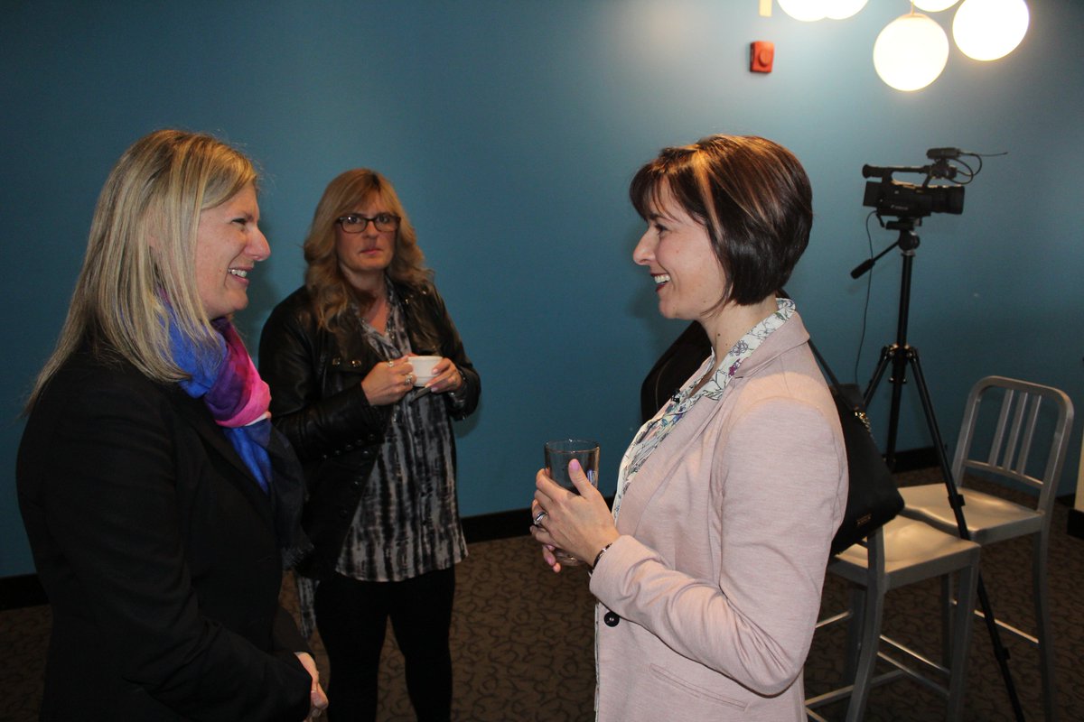 This morning I met with women in the community who took the courage to move into entrepreneurship at the Inspired to Action Symposium. #ITAS