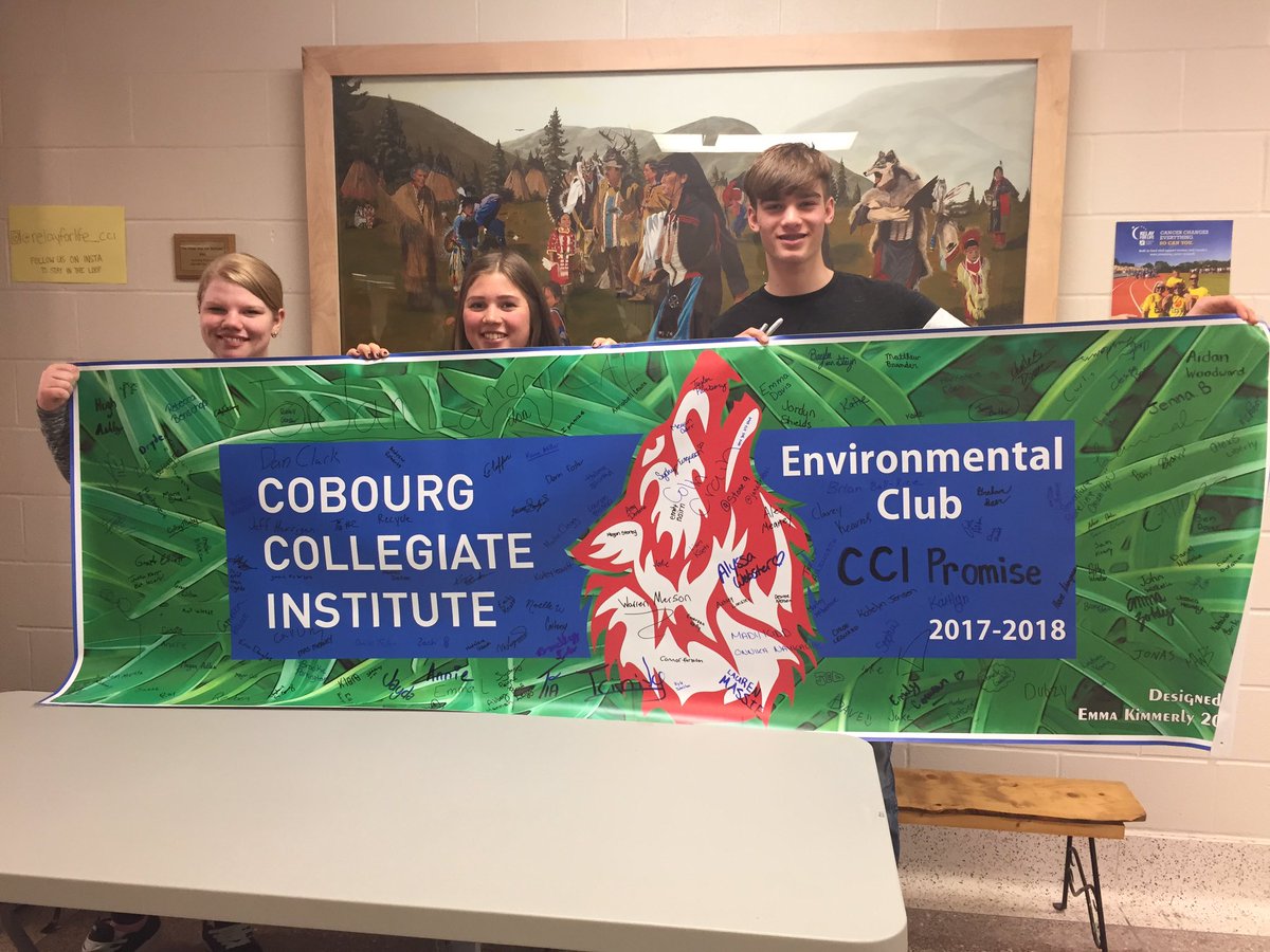 CCIwolves's tweet photo. Earth day is coming up! CCI is ready! How will you act? https://t.co/Xjf54fAOYp