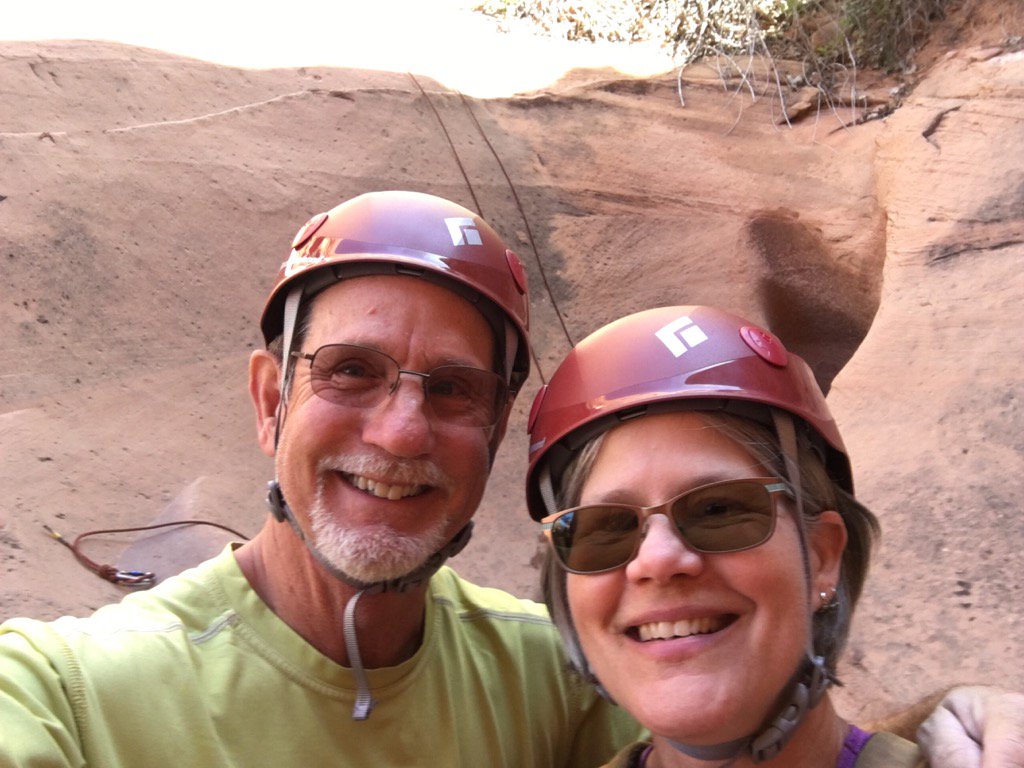 judyprovo123's tweet photo. Our first rappel ever...knocked one off our bucket list #GO420 https://t.co/CVquafCf9N