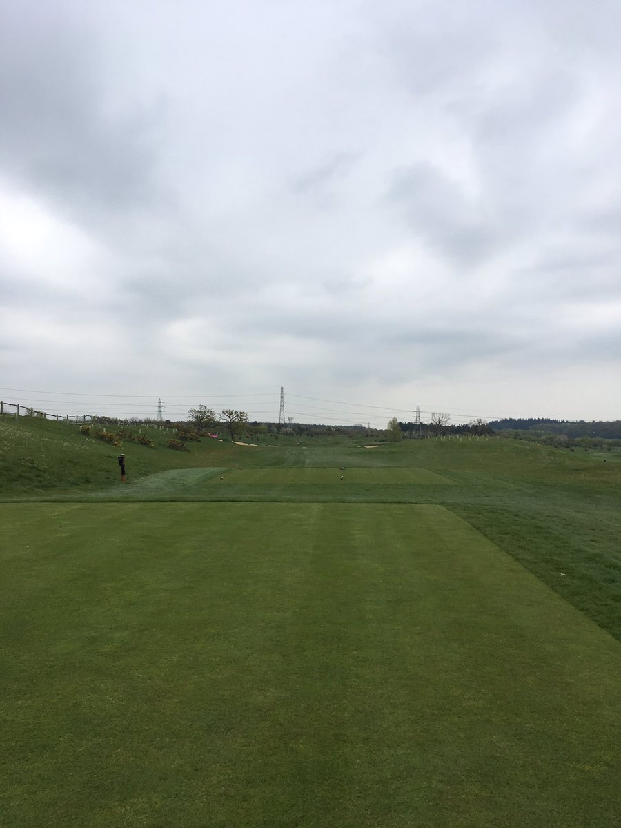TheTodaysGolfer's tweet photo. Sneak peak at the @GolfSixes course set-up at the @CenturionClub - going to be quite some event! https://t.co/KTlwlY9qXF