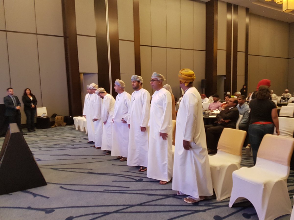 MicrosoftOman's tweet photo. Guests and representatives from our partners arriving to attend the awarding event of #ICOman17 https://t.co/AOaf6vSK3x