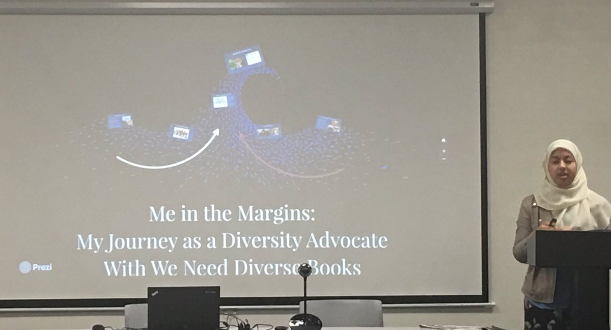 sobenyree's tweet photo. Kudos to @reneereads for making this happen. Author @KarunaRiazi is phenomenal! #ownvoices #MuslimSquad #NassauLibrarySystem https://t.co/bQQT5PDvDV