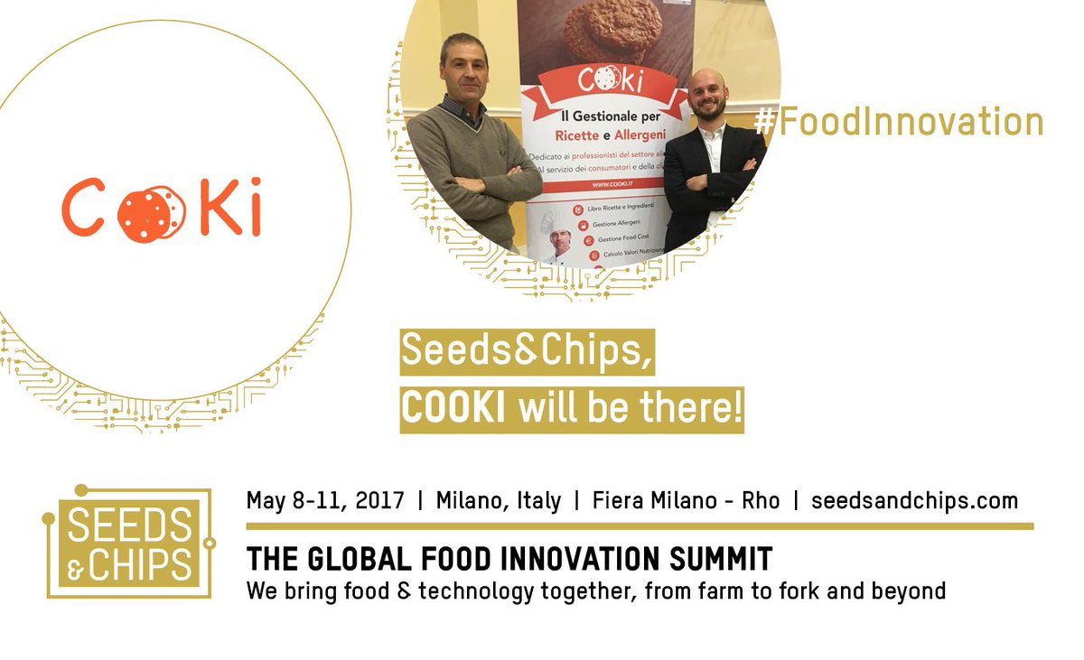 SEEDSandCHIPS's tweet photo. Happy to have @cooki_it at #SaC17!!
https://t.co/EdEEizTJM1
#FoodData #BigData #FoodInnovation #FoodTech https://t.co/xkCdaUKcVA