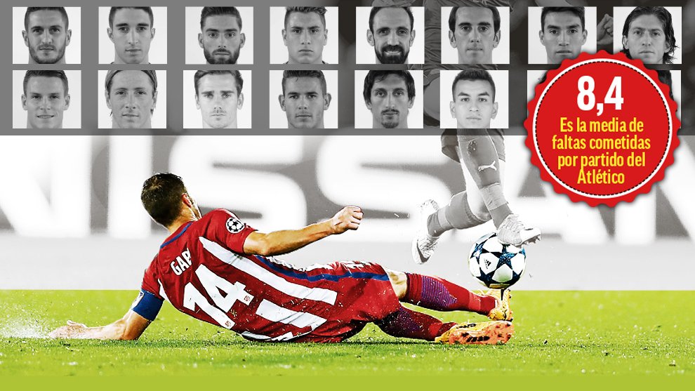 marca's tweet photo. La falta que hace el Atlético: es el equipo de la Champions que menos infracciones comete por partido 👉 https://t.co/wncyR3p67g #UCL https://t.co/TV9TvZsxLP