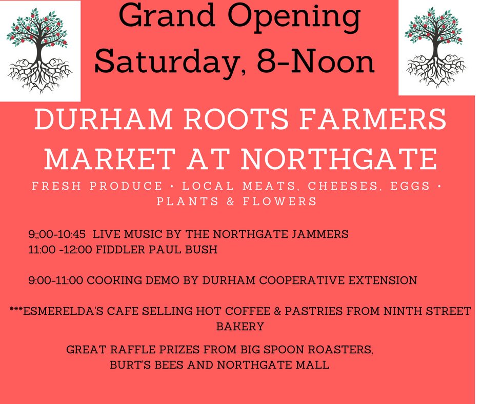 .<a href="/northgate/">Northgate Vikings</a> is the place to be Saturday. Shop the Market &amp; then go to the Wonders of Learning/Scrap Exchange Materials Fair. #durhamfresh